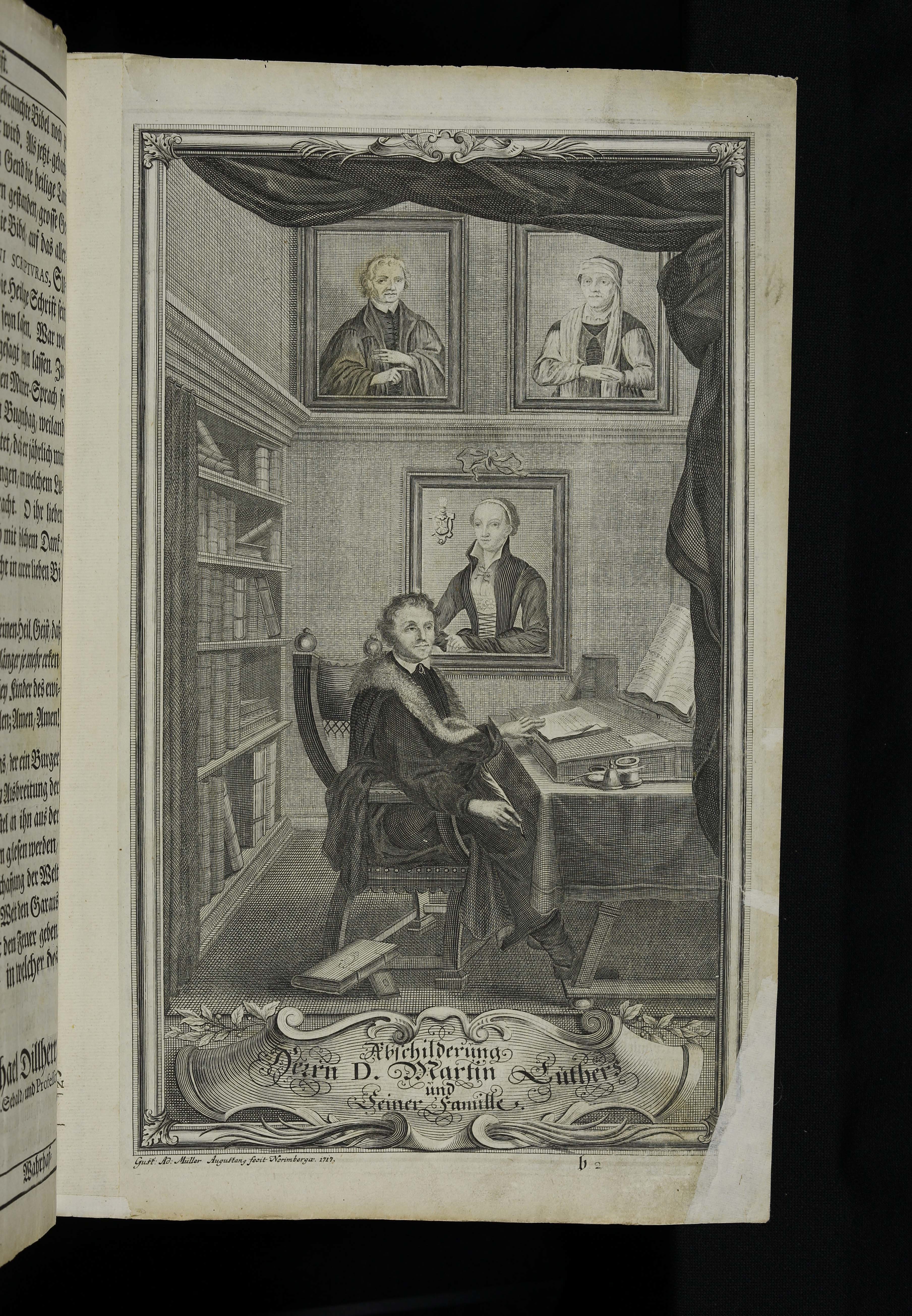 Dank der großzügigen Schenkung des Karlsruher Rechtsanwalts Gerhard Baer hat die Badische Landesbibliothek eine seltene Luther-Bibel erhalten. Sie wurde zum Reformationsjubiläum im Jahr 1717 in Nürnberg gedruckt und ist eine besonders prächtige Ausgabe der berühmten „Kurfürstenbibel“.