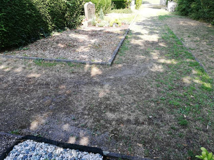 Am Aktionstag sollen in Mörsch ein Teil der Wege auf dem Friedhof aufgearbeitet werden.
