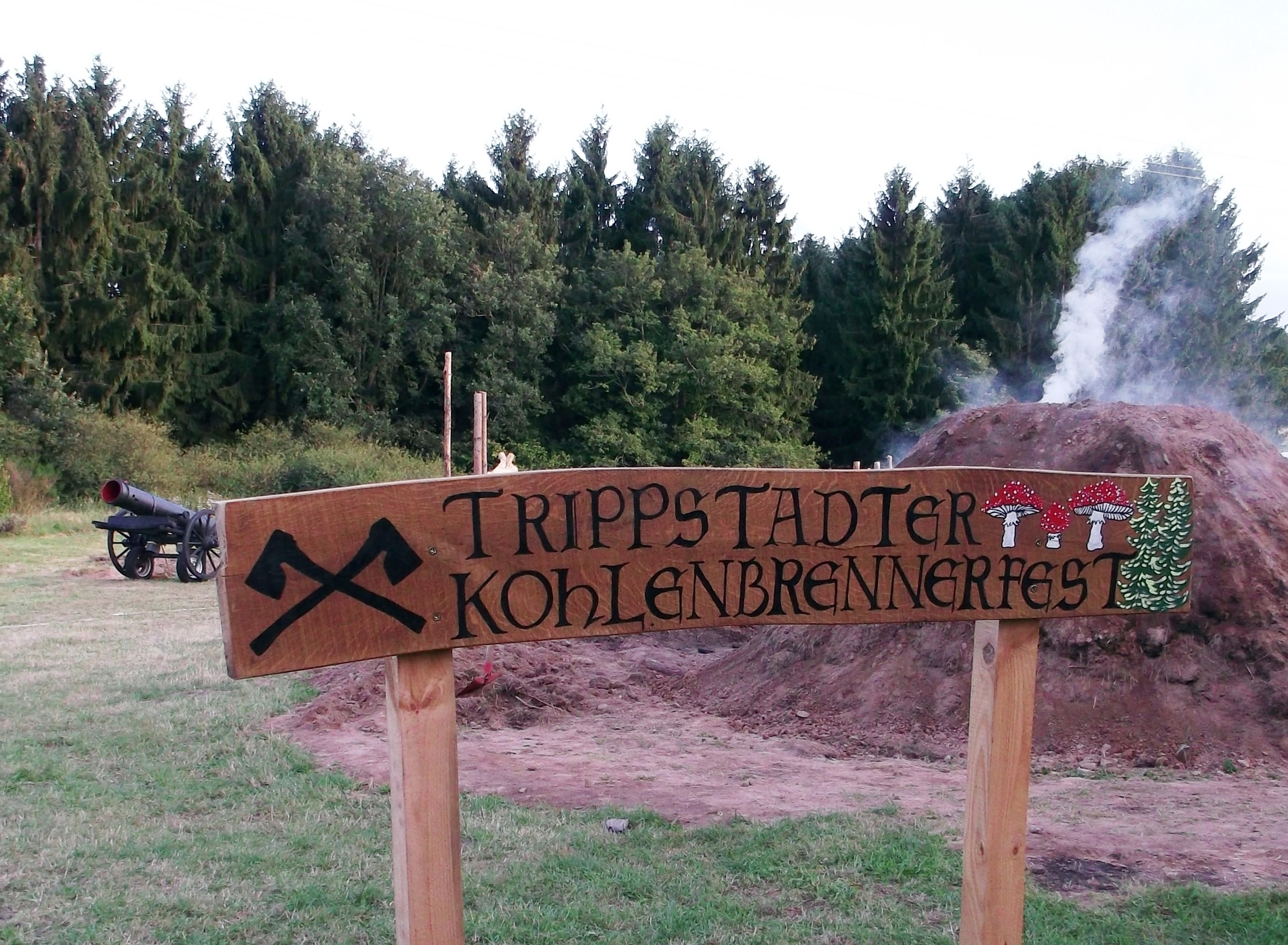 Am 1. und 2. September lädt das Kohlenbrennerfest die Besucher ein Foto: PS