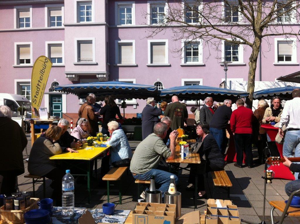 Zum Marktfrühstück sind alle Bürgerinnen und Bürger herzlich eingeladen Foto: PS