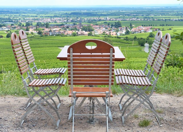 Blick von der Villa Ludwigshöhe  | Foto: Maike Müller  