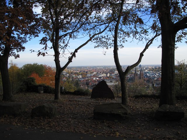 Blick vom Sonnenweg auf Neustsdt