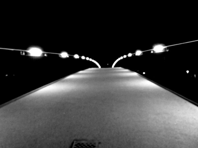 Die Schneckennudelbrücke - Übergang gähnende Leere | Foto: Brigitte Melder