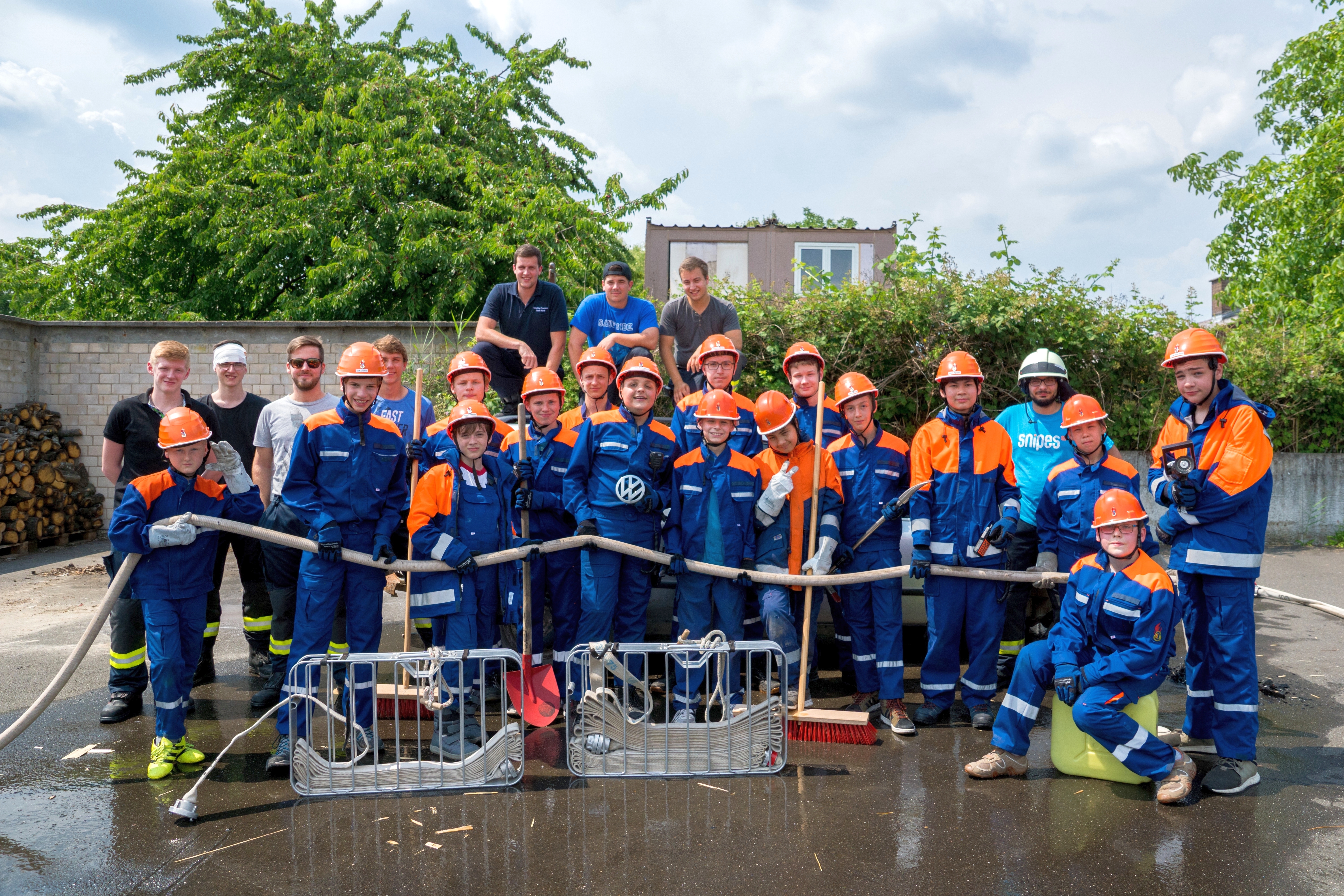 Die Jugendfeuerwehr wird 45 Jahre alt.