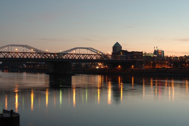 Abendstimmung am Rhein | Foto: Ilona Schäfer