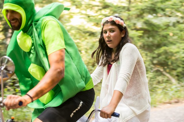 Froschkönig mit Prinzessin... | Foto: Roland Kohls