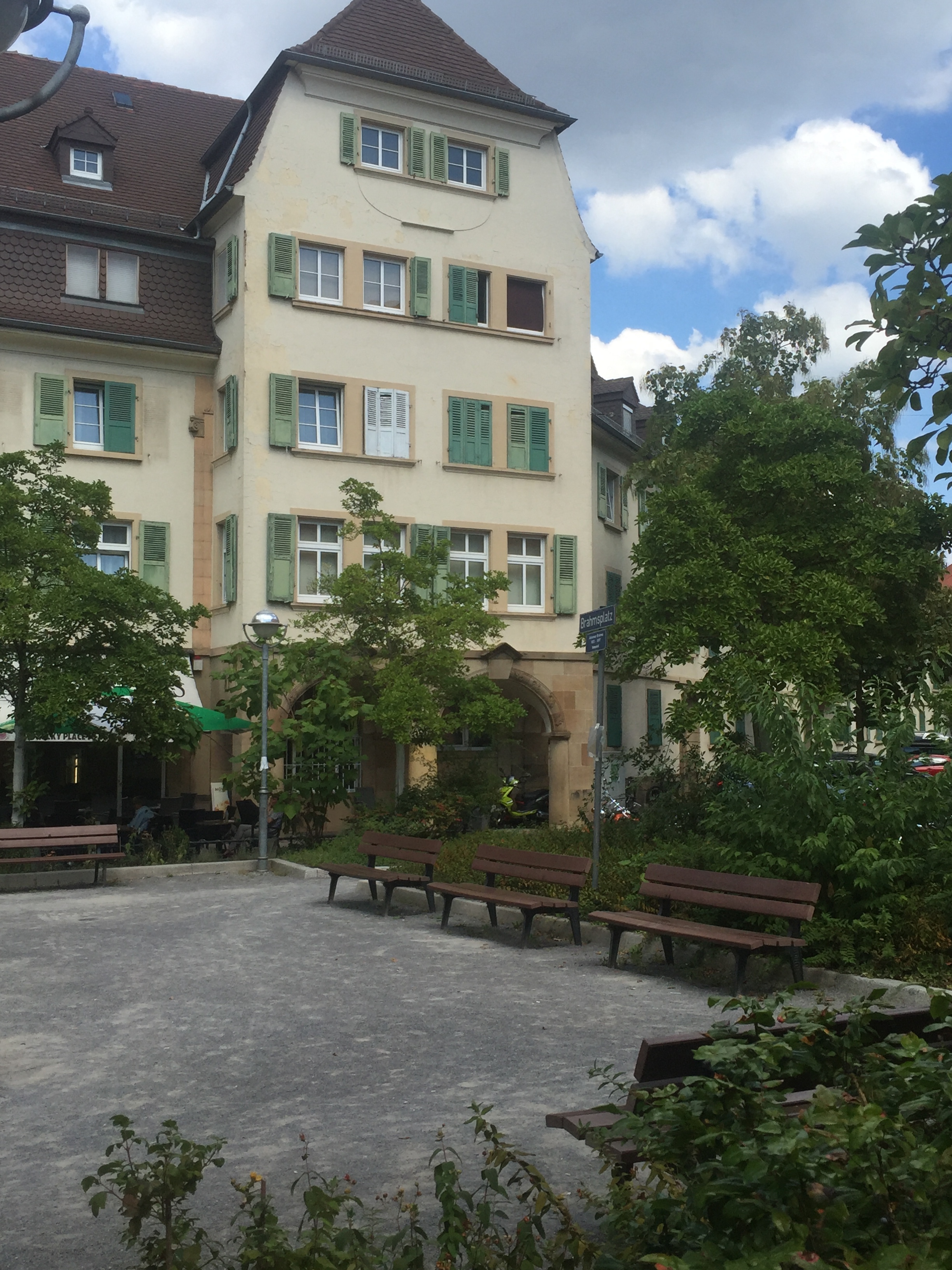 Der Brahmsplatz foto: JT