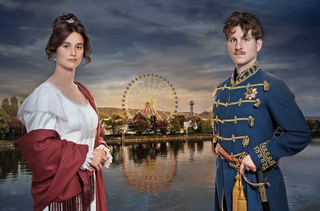 König Wilhelm I., frisch vermählt mit der Zarentochter Katharina | Foto: ARD-Foto.de