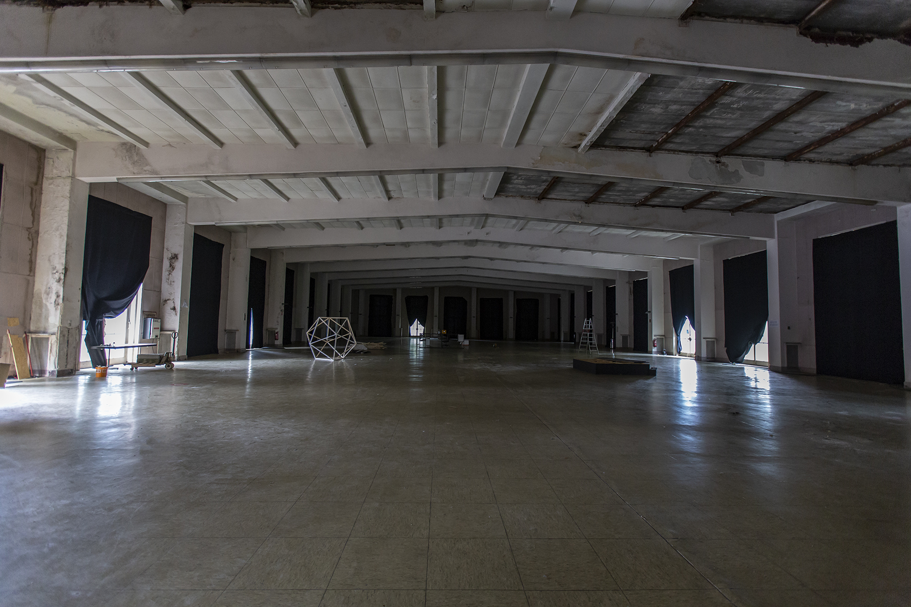 Noch ist die Pfaffkantine leer. Hier wird sich die freie Kultur- und Kunstszene Kaiserslauterns mit ihrer neuen Dachorganisation vom 14. bis 16. September in ihrer ganzen Vielfalt präsentieren. Für die Vision eines Kulturwerks wünscht man sich jedoch ein anderes Gebäude.