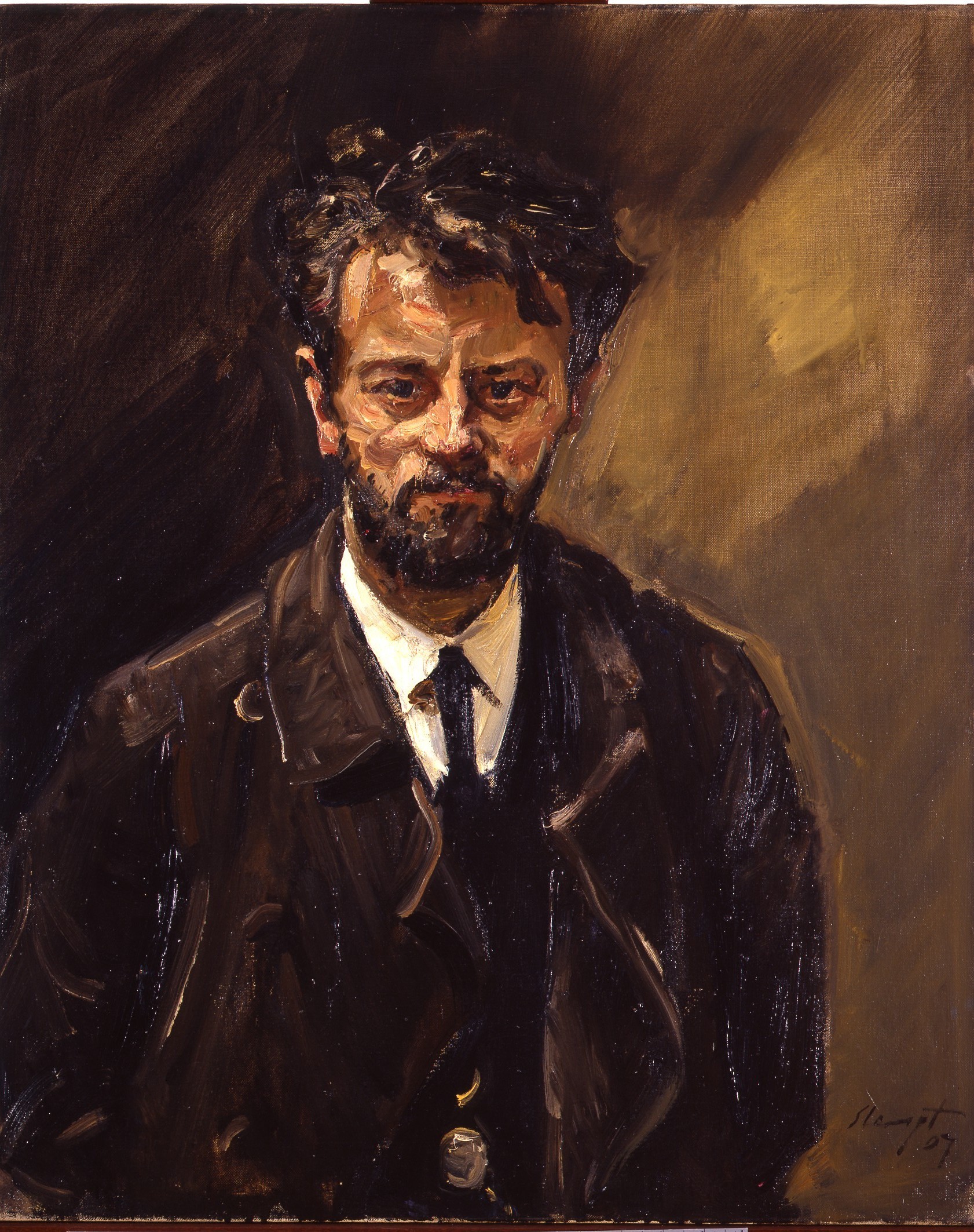 Persönlichkeit und Ausstrahlung in all ihren Facetten: Max Slevogts „Bildnis des Architekten Georg Roll“, 1907