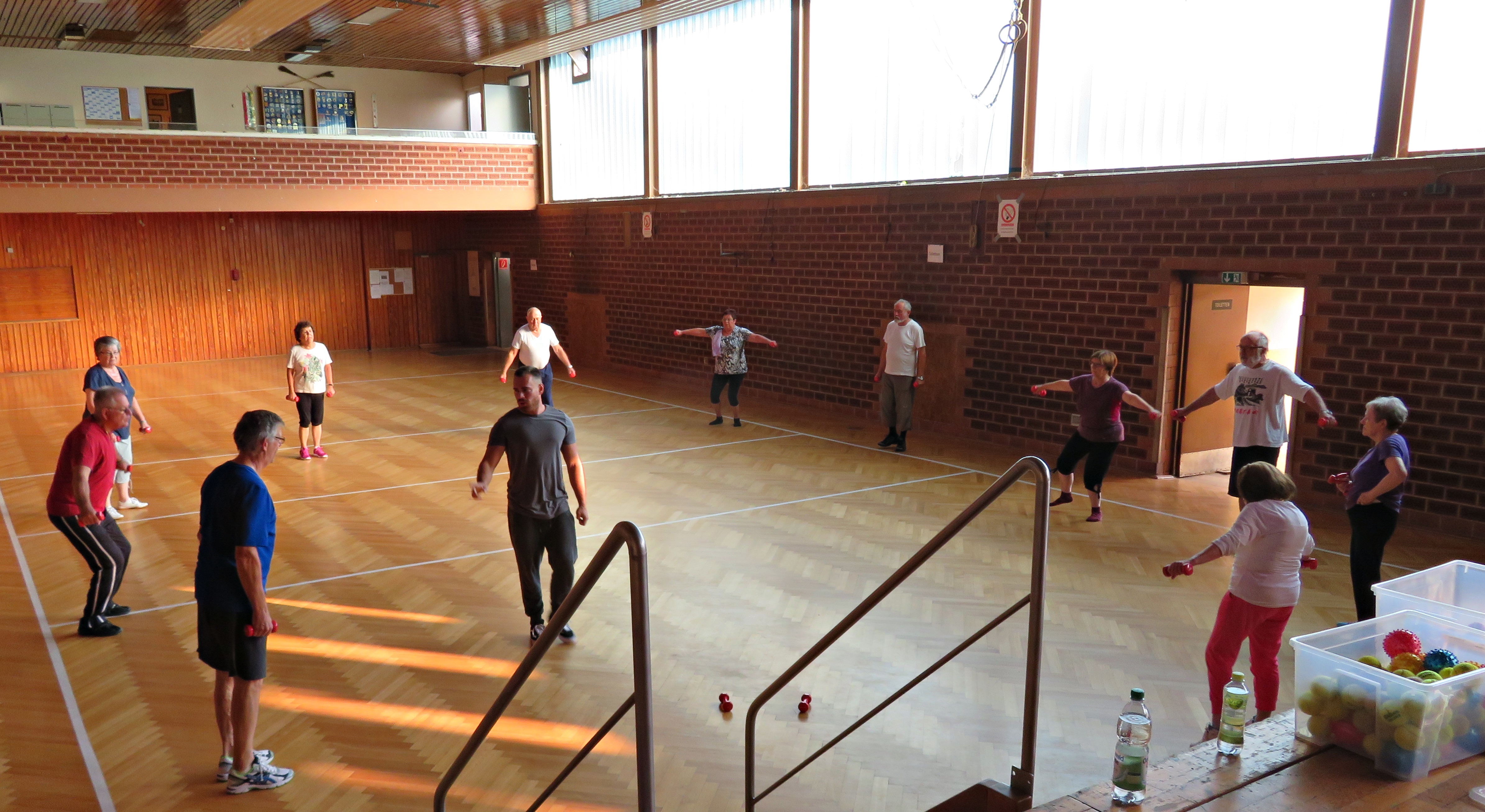 Reha-Kurs in der TSV-Halle