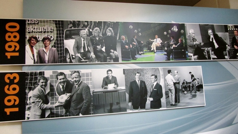 Foto aus dem ZDF-Studio Mainz - Altpapier Jahreszahl passt