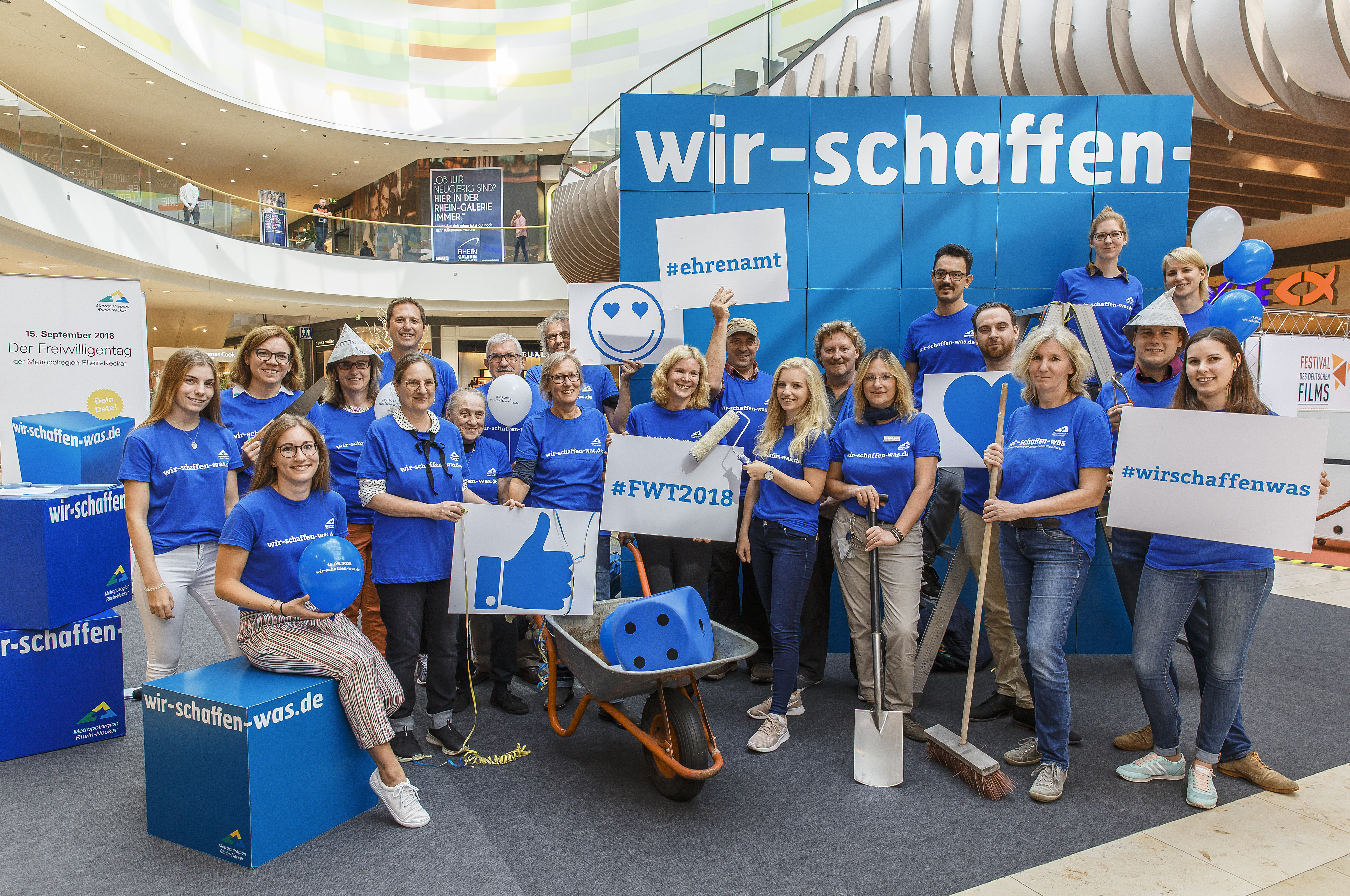Ansprechpartner aus Kommunen, Firmen und Vereinen aus der gesamten Rhein-Neckar-Region stellten ihre gemeinnützigen Projekte vor.