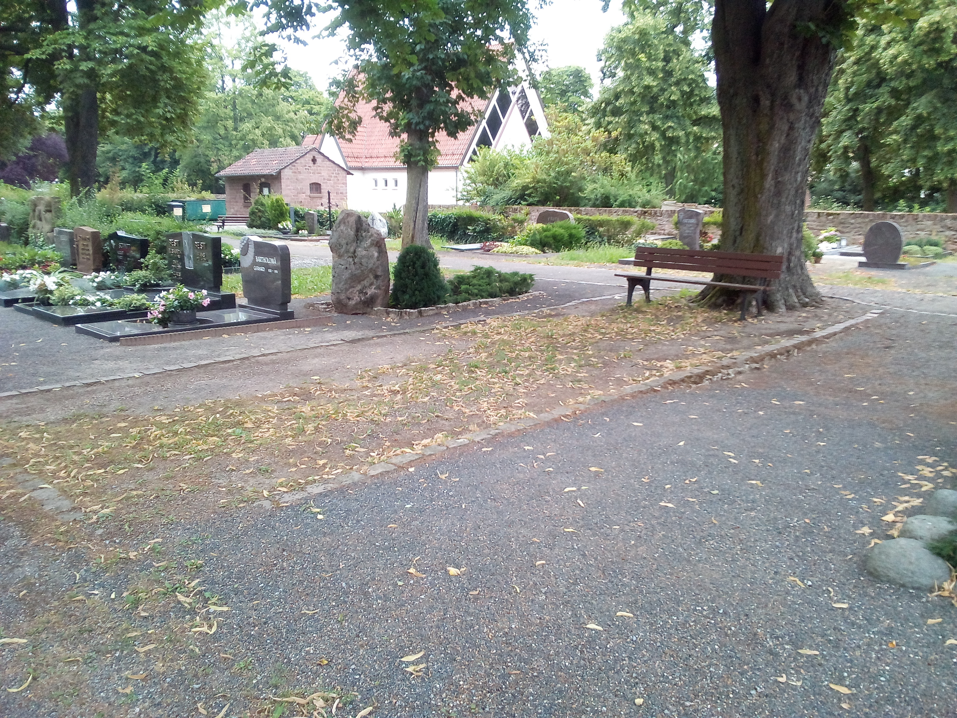 Auch auf dem Friedhof Flomersheim soll am Freiwilligentag der Metropolregion Rhein-Neckar eine Aktion stattfinden.
