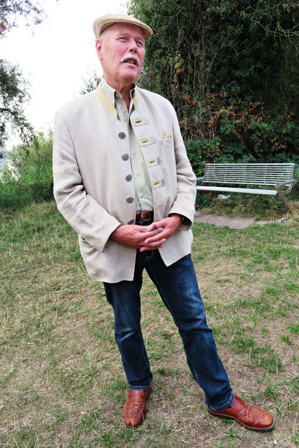 Ewald Marx spricht über die Natur | Foto: Brigitte Melder