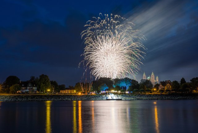 Feuerwerk in Speyer