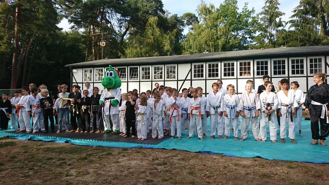 Tetsu durfte natürlich bei der Vorführung auch nicht fehlen | Foto: ps