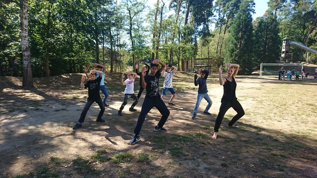 Das Training wurde in Kleingruppen abgehalten um indivduell auf die Kinder eingehen zu können | Foto: ps