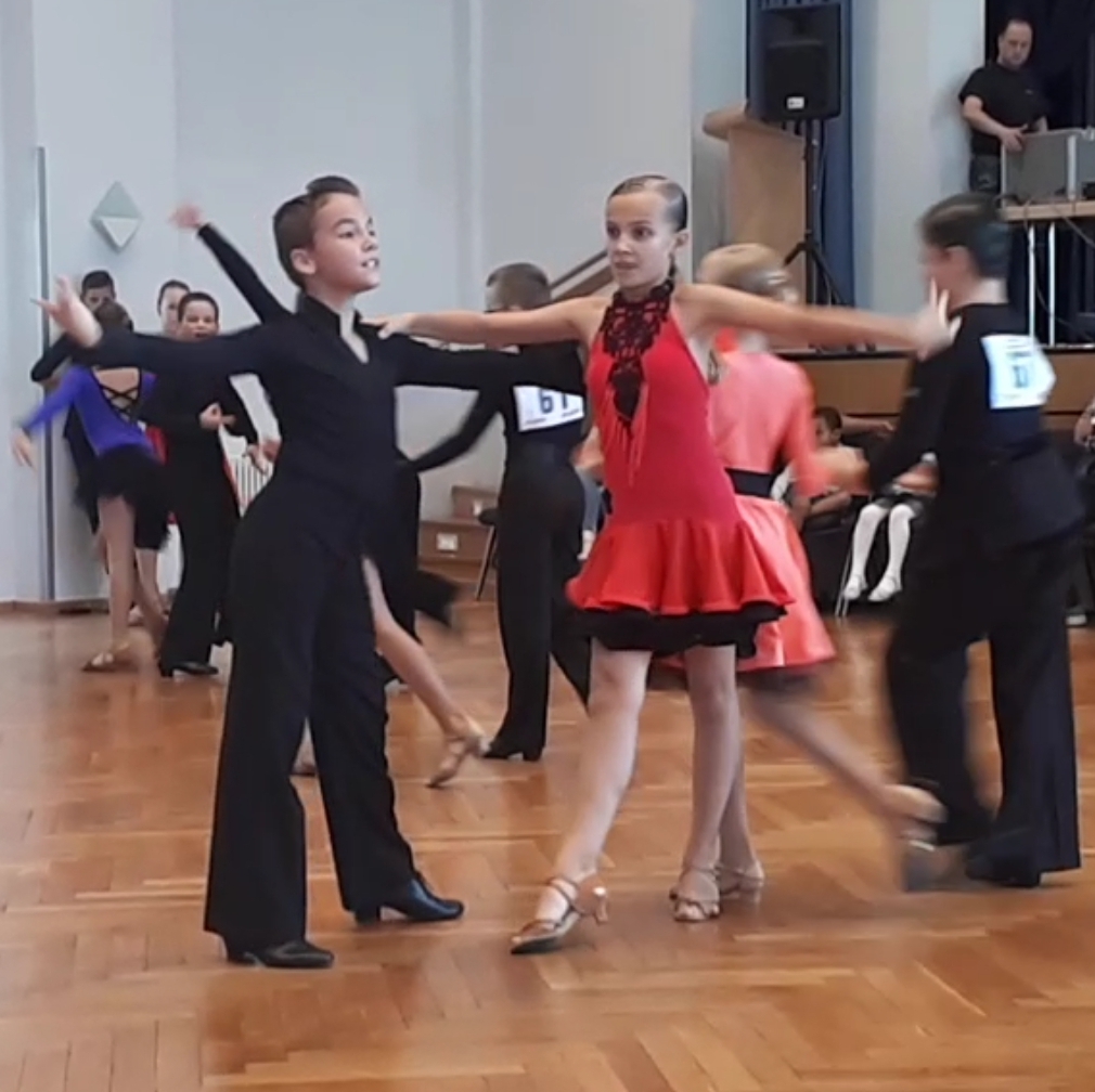 Marian Yanakiev und Christina Miller im Latein-Turnier