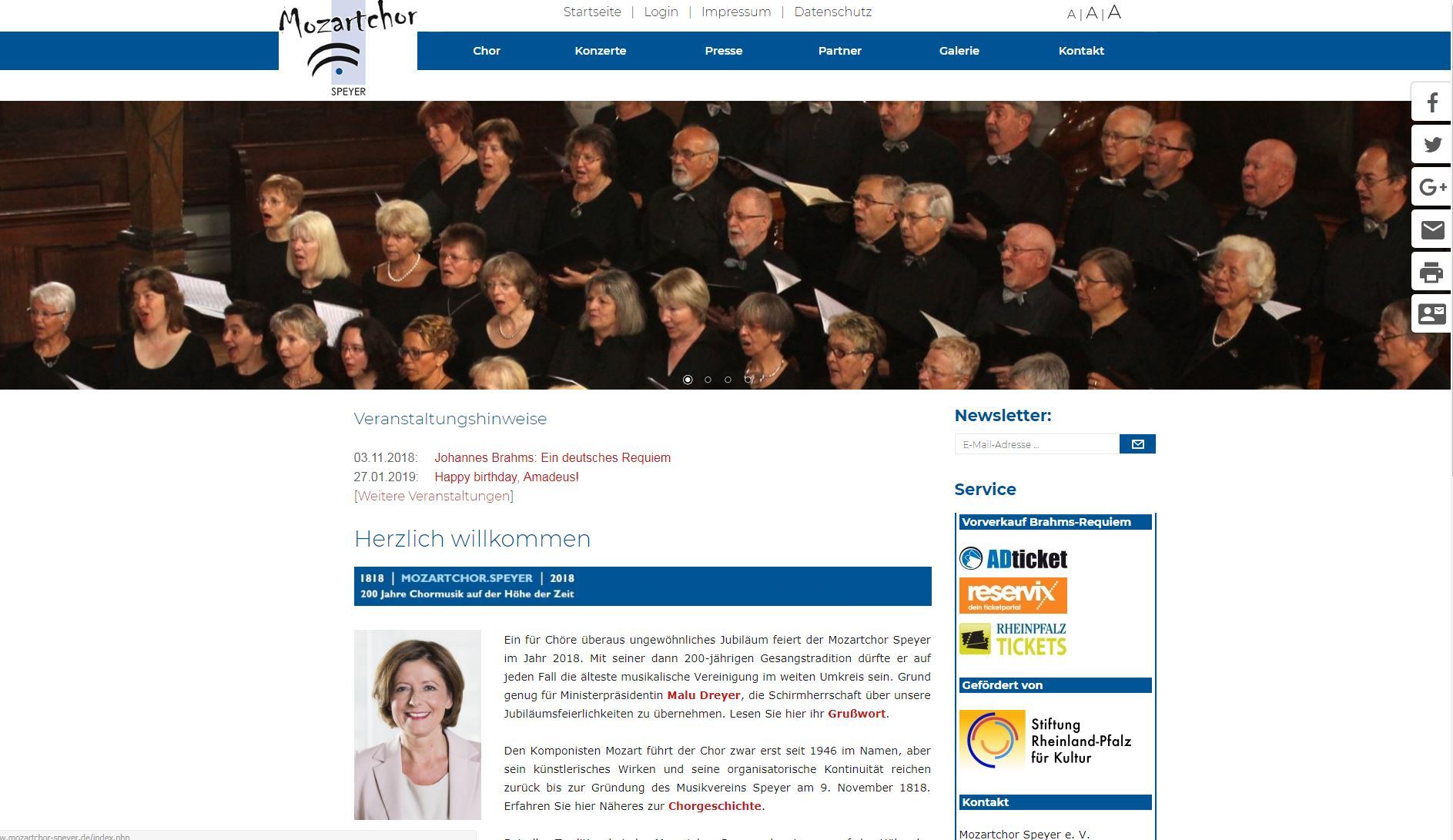 Geholfen hat bei der Neugestaltung der in Potsdam ansässige Förderverein für regionale Entwicklung, der die Seite im Rahmen seiner Initiative „Azubi-Projekte“ kostenlos erstellt hat.