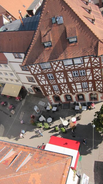 Blick vom Rathausturm Mosbach | Foto: Kristin Hätterich