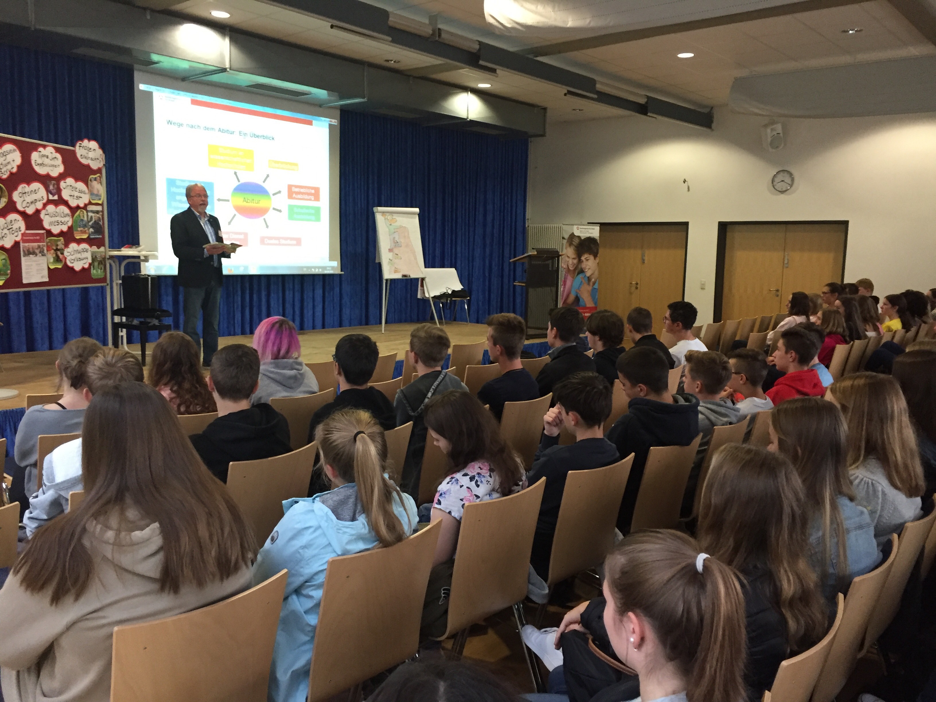 Die Schüler zeigten großes Interesse an den Angeboten des „TaBuSo“ Foto: PS