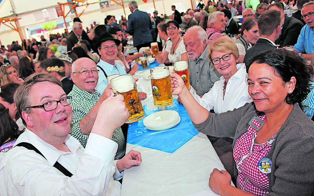 Das Herz des Andechser Bierfestes schlägt im Festzelt!