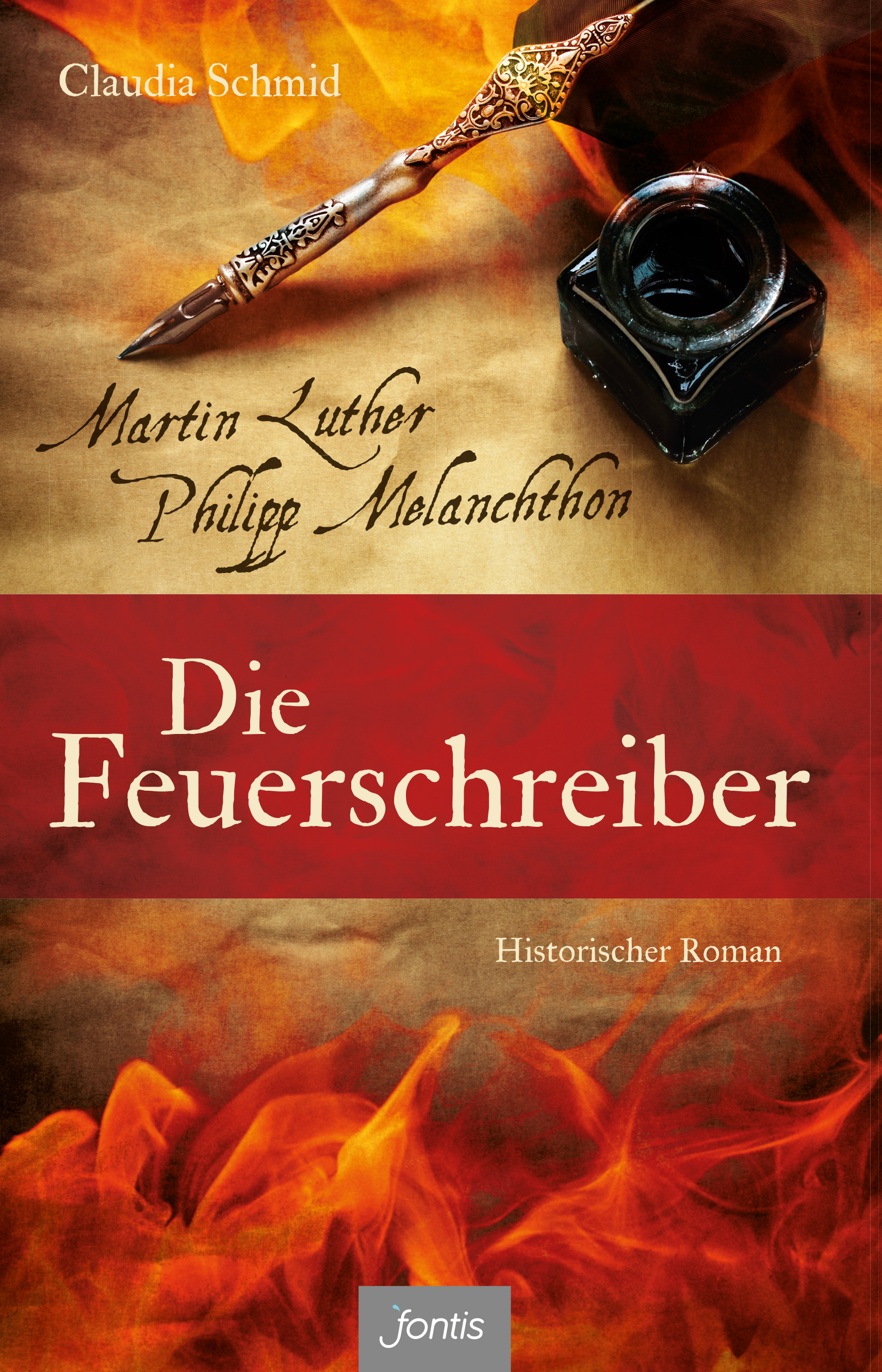 Buchcover Die Feuerschreiber von Claudia Schmid