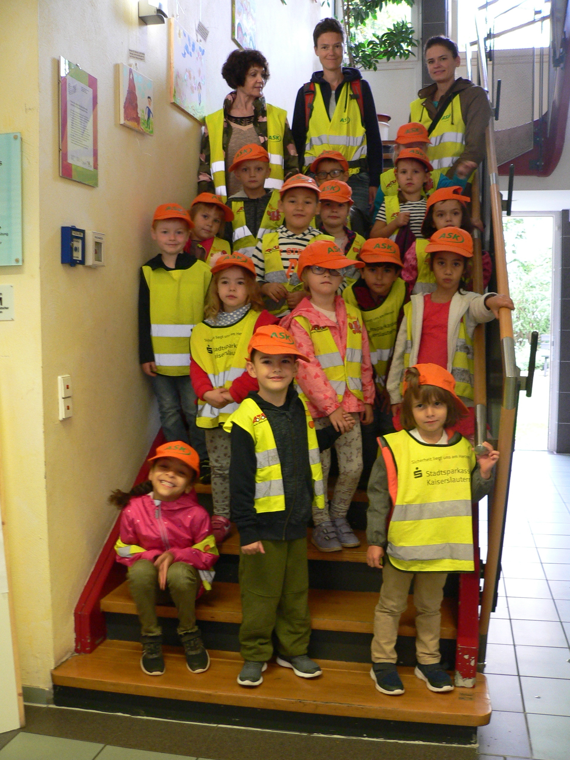 Die Kinder der Kita „Kunterbunt“ Foto: ps