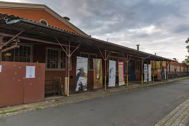 Kunst auf dem Weg zur Pfaffkantine | Foto: Jens Vollmer