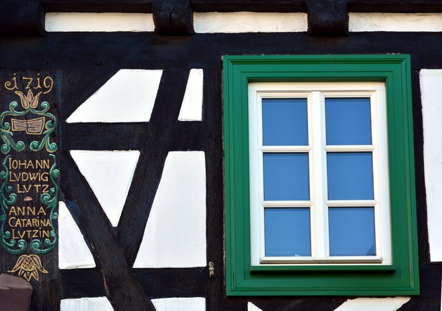 Hausinschrift in Kandel/Pfalz