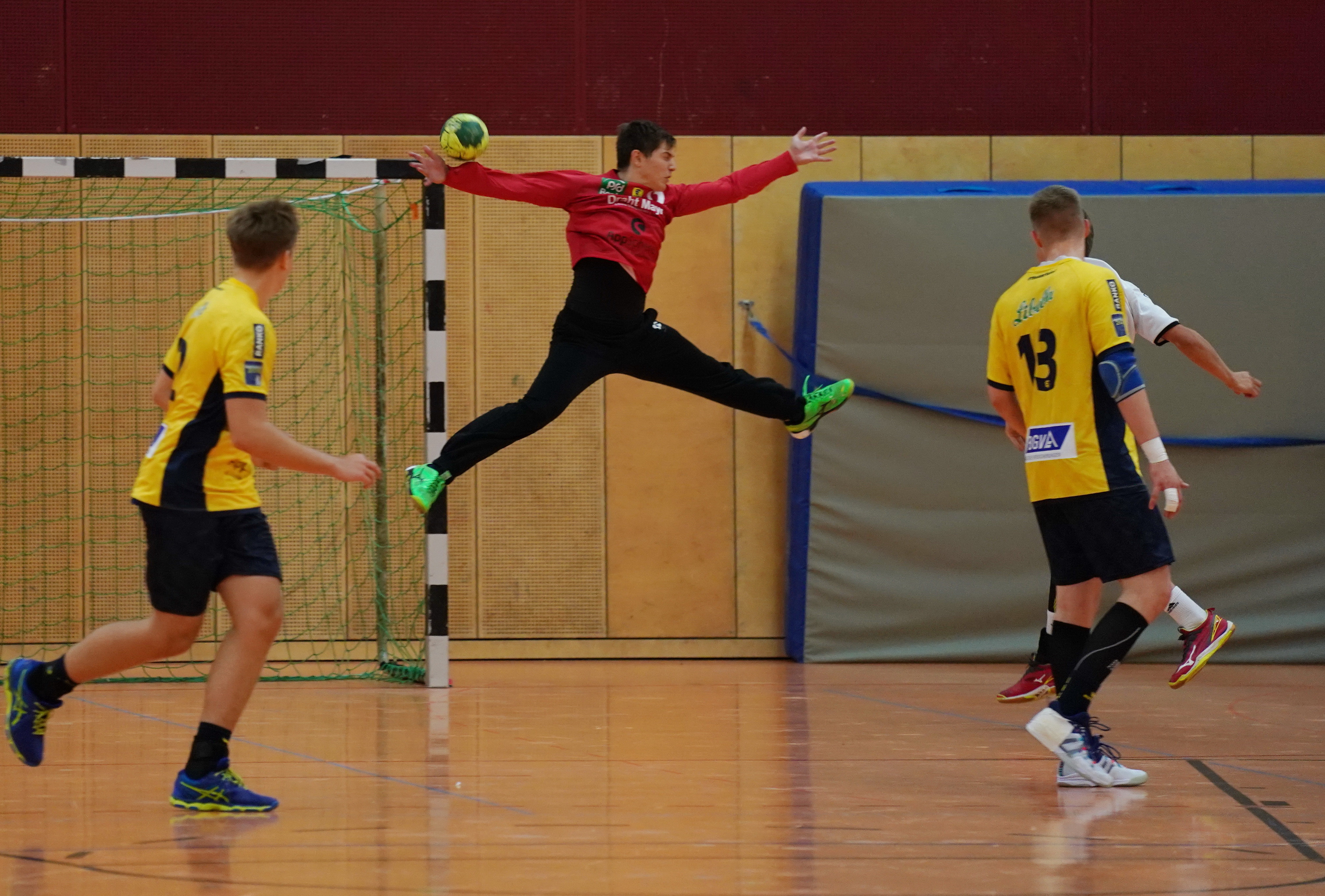 Lucas Zanki als starker Rückhalt