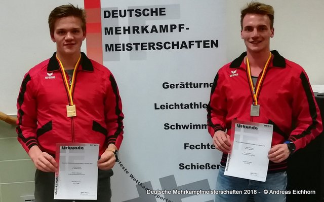 Lukas und Daniel Eichhorn vom TV Morlautern | Foto: Andreas Eichhorn