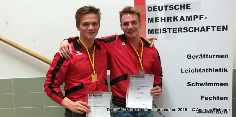 Lukas und Daniel Eichhorn vom TV Morlautern