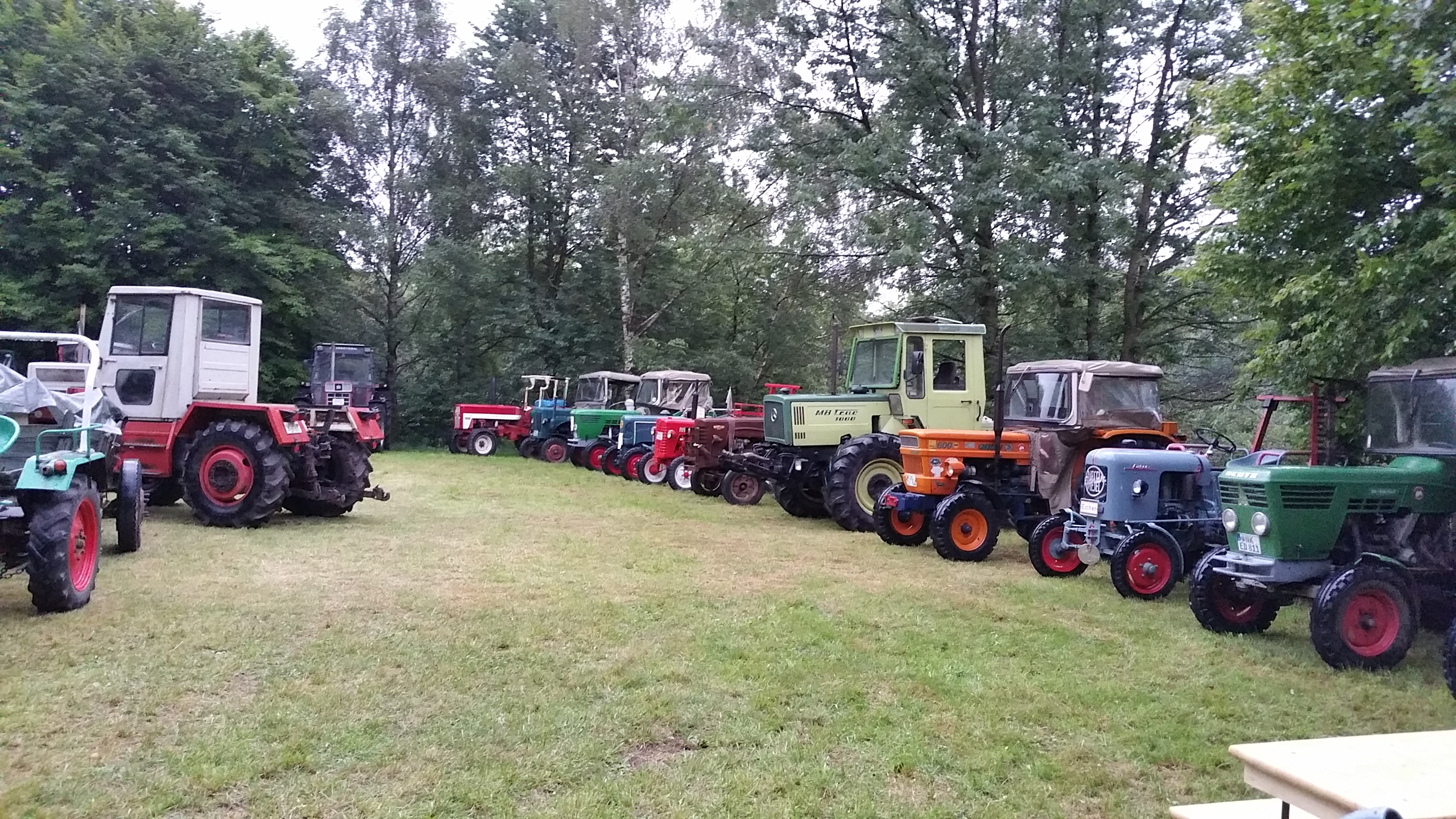 Schlepper-Parade im Ostertal Foto: PS