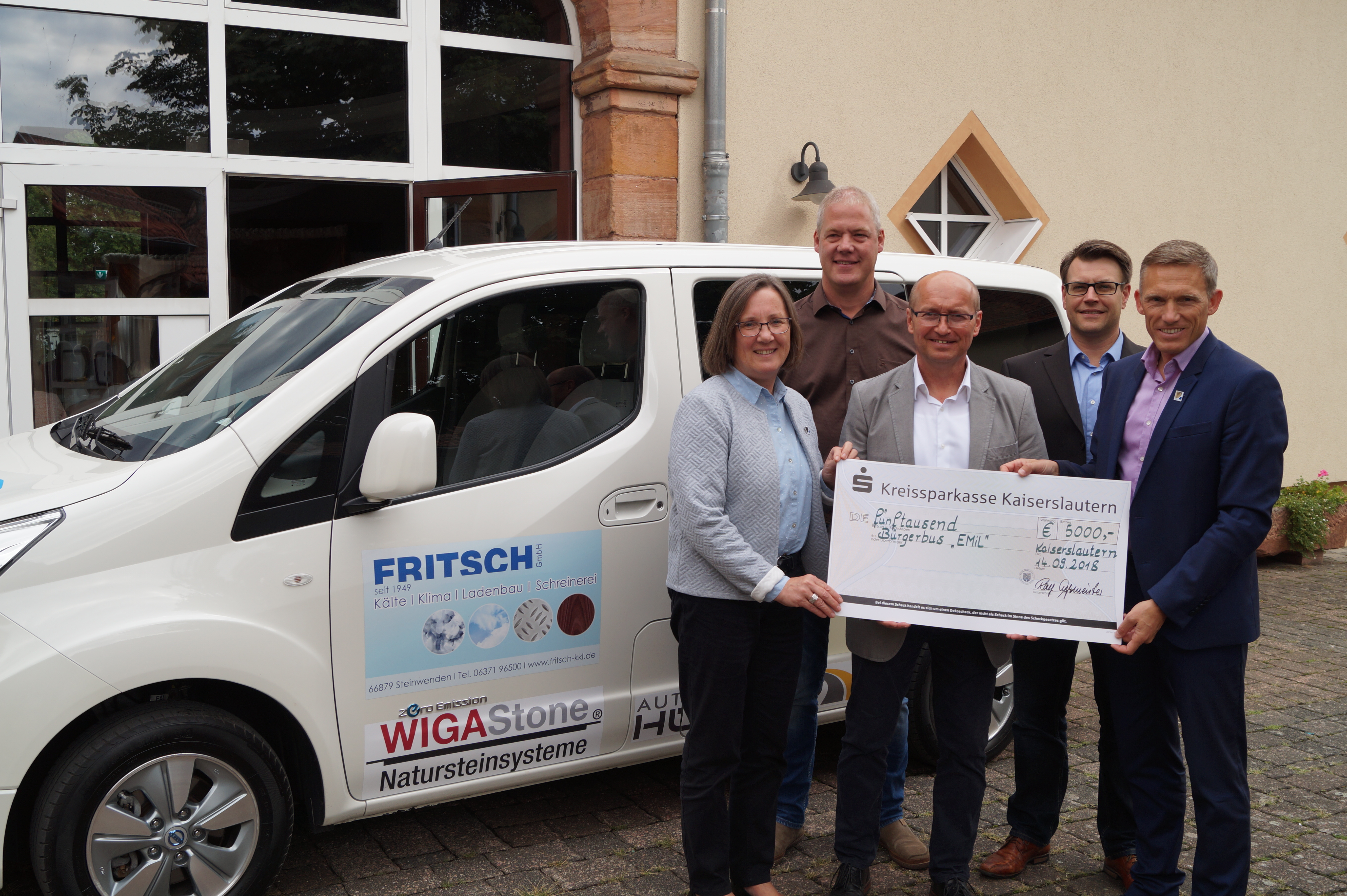 Sowohl der Landkreis als auch die Verbandsgemeinde Ramstein-Miesenbach unterstützen das Projekt mit je 5.000 Euro FOTO: WALTER