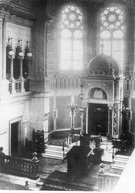 Die Synagoge Kaiserslautern im Innenraum