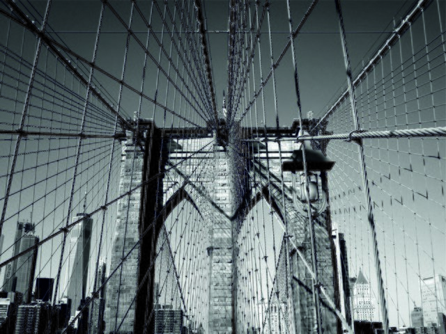 Die Brooklyn Bridge in New York