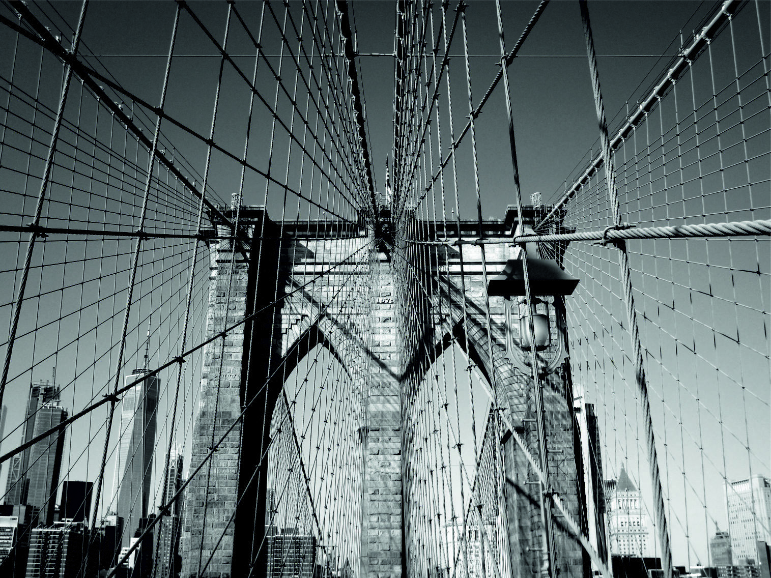 Die Brooklyn Bridge in New York