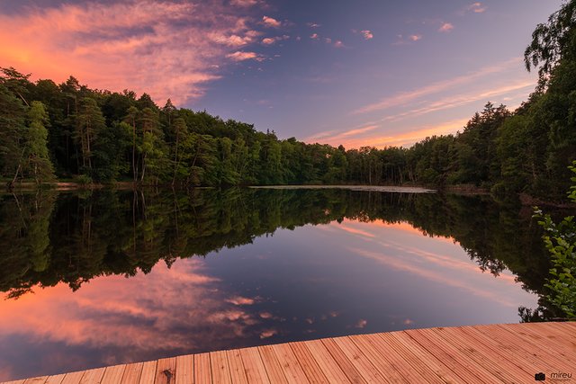 Retzbergweiher im Sonnenuntergang | Foto: Michaela Reuß - MiReu Photography