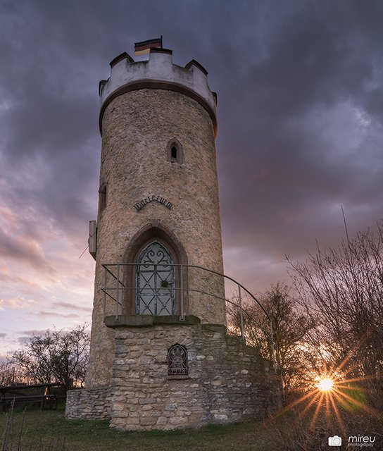 Wartturm Albisheim im Sonnenuntergang | Foto: Michaela Reuß - MiReu Photography