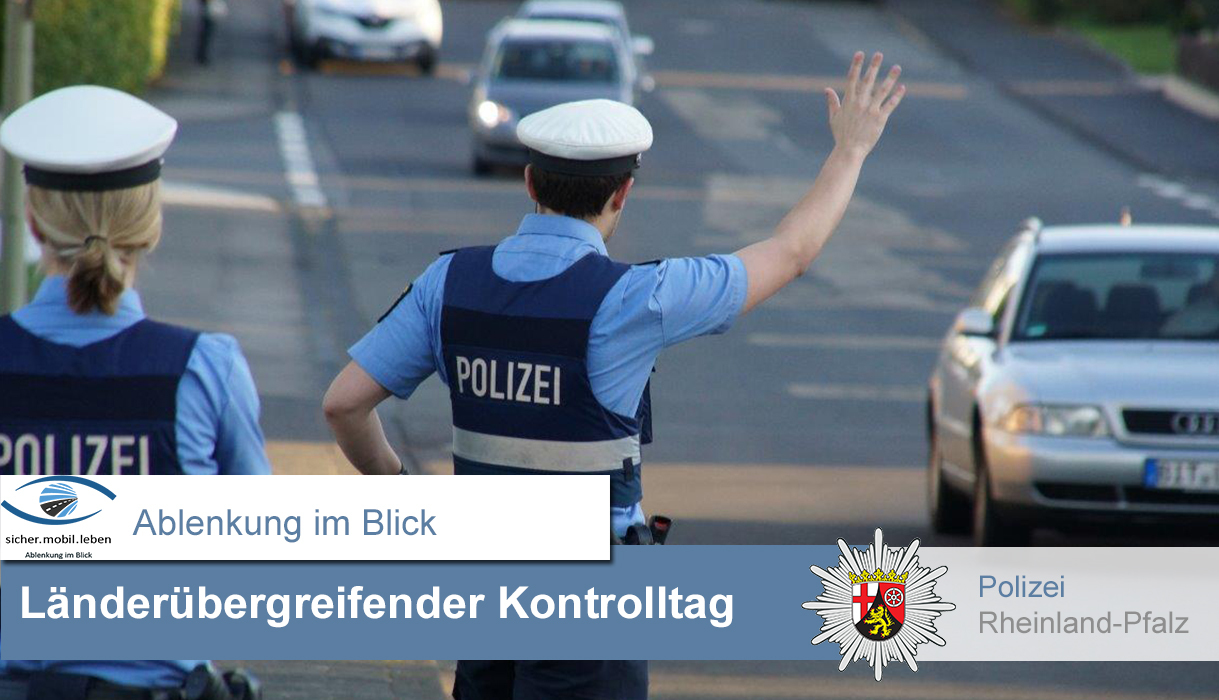 Heute finden auch im Bereich des Polizeipräsidiums Rheinpfalz Verkehrskontrollen statt.