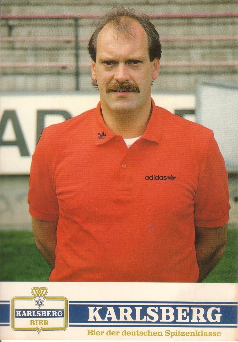 Autogrammkarte von Sepp Stabel aus dem Jahr 1987 oder 1988
