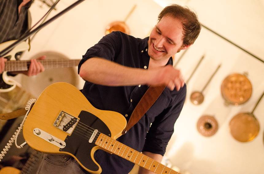 Christopher Wüst rockt den „Adler“. Foto: ps