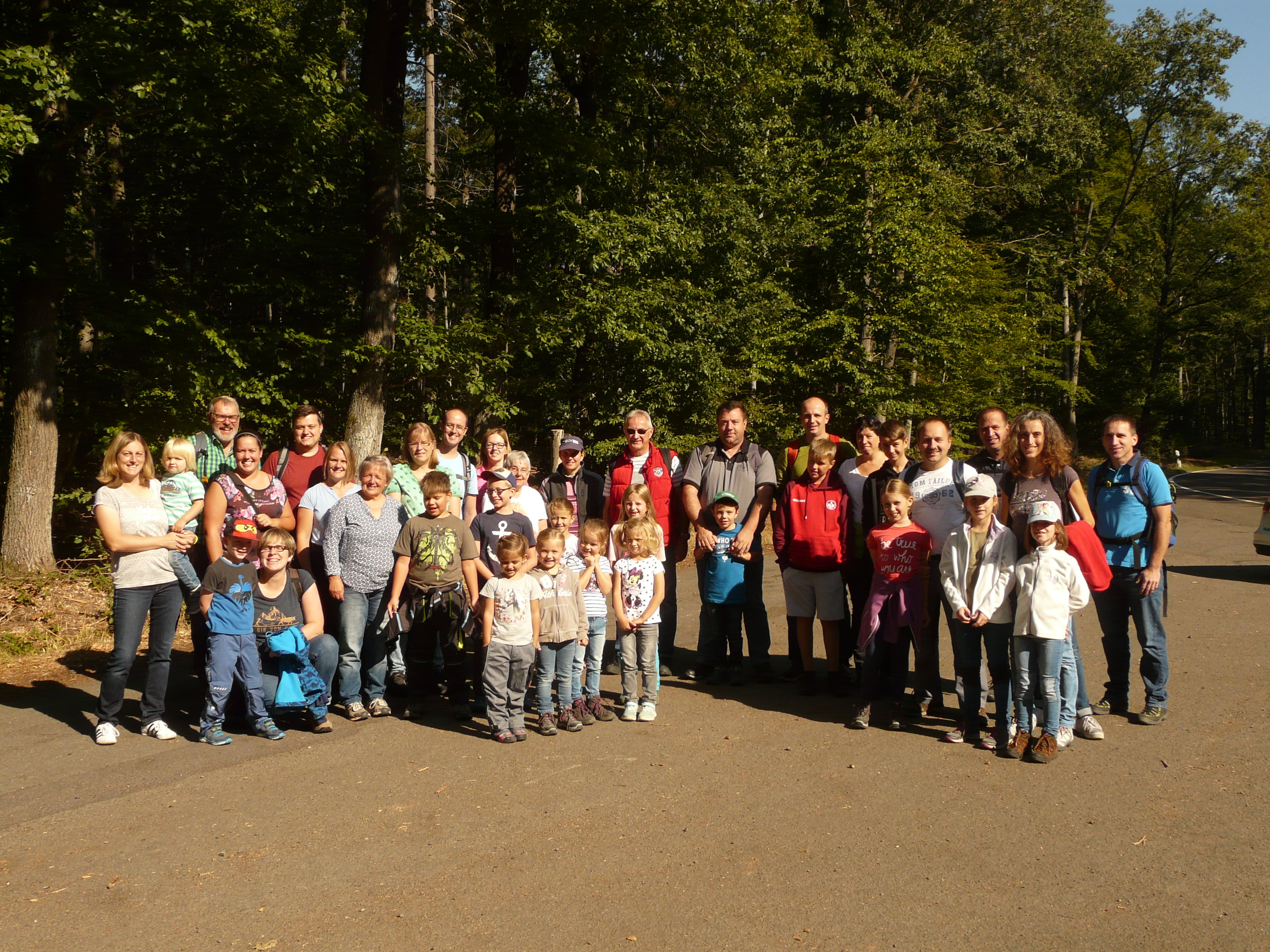 Wanderung mit den Dachsi-Kids