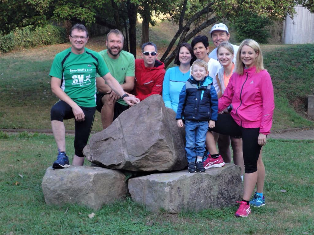 Die Laufgruppe des SV Kottweiler-Schwanden
