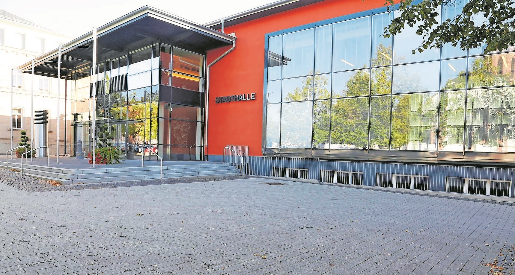 Die Stadthalle Kandel ist Standort der Gesundheitsmesse.