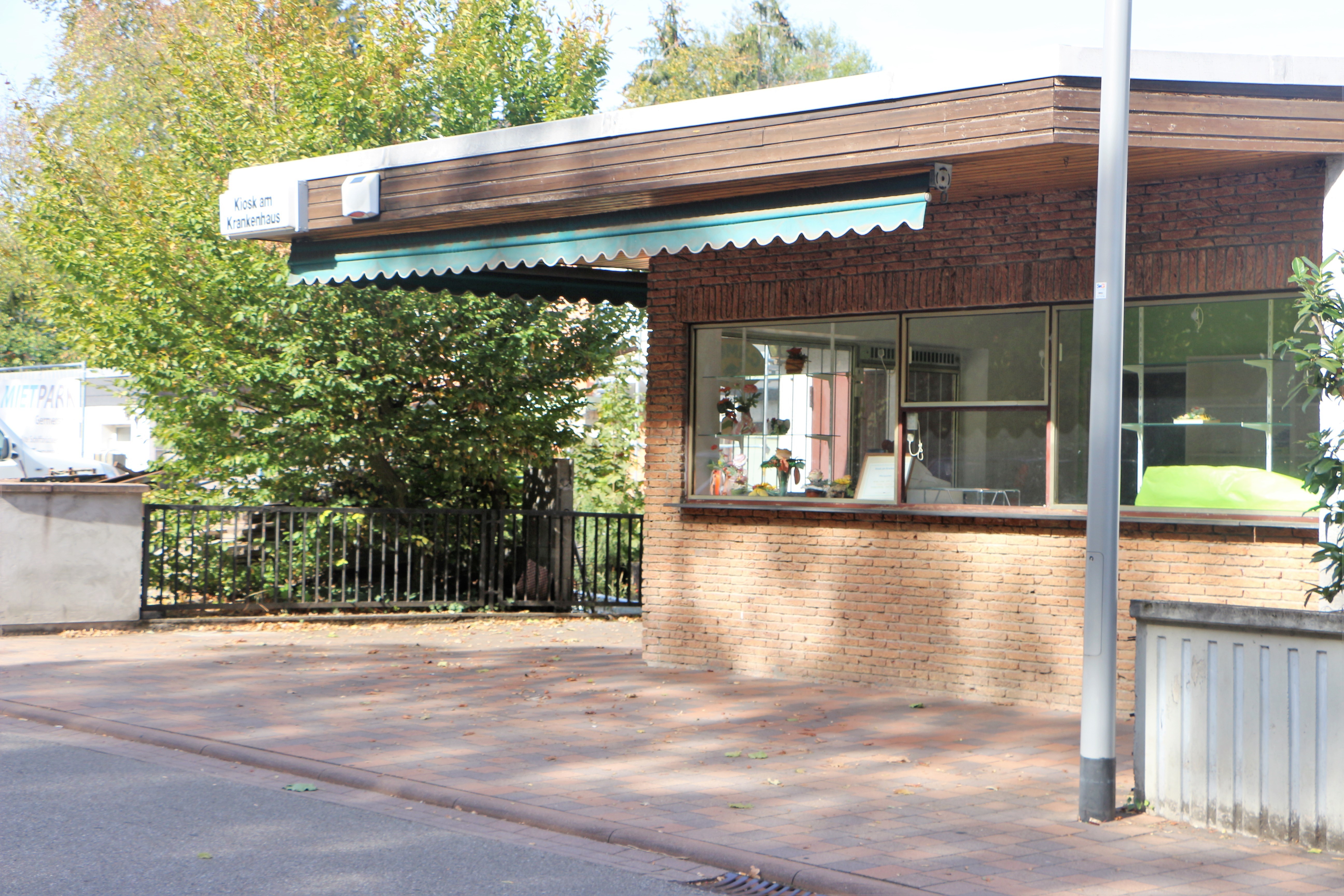Der Kiosk am Krankenhaus Germersheim hat jetzt nach über 30 Jahren geschlossen.
