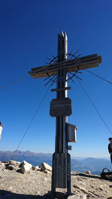 Gipfelkreuz auf 2400 m - Speiereck in Österreich | Foto: ps