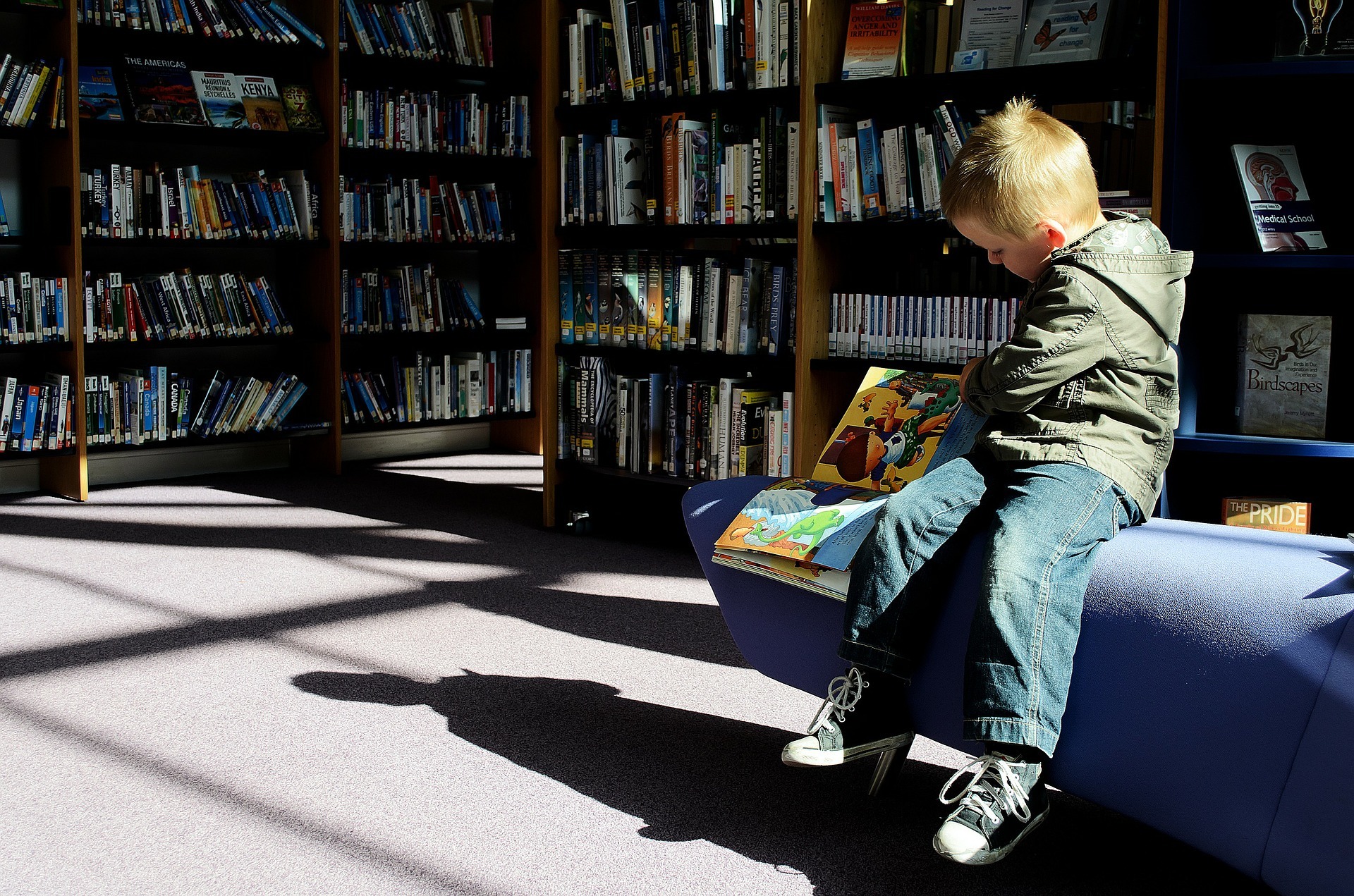 In der Gemeindebücherei Bellheim werden im Herbst wieder Bücher vorgelesen.